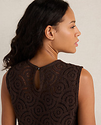Haven Well Within Cotton Crochet Scalloped Tank carousel Product Image 3