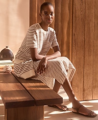 Haven Well Within Cotton Blend Textured T-Shirt Dress carousel Product Image 5