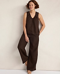 Haven Well Within Linen Wide Leg Drawstring Pants carousel Product Image 3