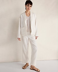 Haven Well Within Heavyweight Linen Blazer carousel Product Image 3