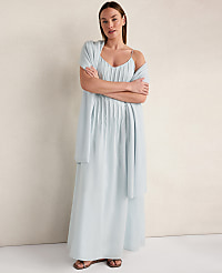 Haven Well Within Ramie Blend Pintuck Maxi Dress carousel Product Image 4