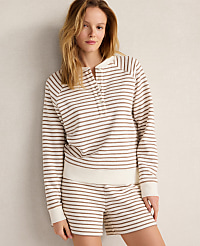 Haven Well Within Cotton Blend Textured Henley carousel Product Image 1