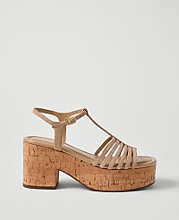 Suede Platform Sandal carousel Product Image 1