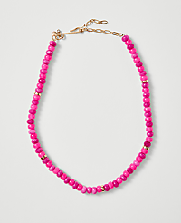 Beaded Statement Necklace carousel Product Image 1