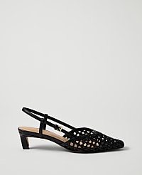 Woven Slingback Pump carousel Product Image 1