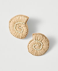 Threaded Conch Pearl Earrings carousel Product Image 1