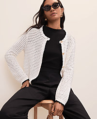 Scalloped Trim Cardigan carousel Product Image 4