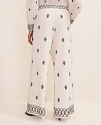 The Embroidered Easy Palazzo Pant carousel Product Image 3