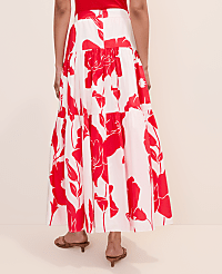 Floral Tiered Full Skirt carousel Product Image 3