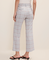 The Jayne Crop Trouser in Plaid carousel Product Image 3