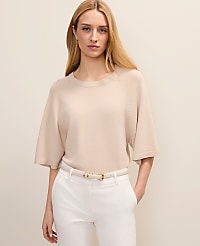 Raglan Crew Neck Sweater carousel Product Image 1