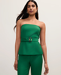 The Belted Strapless Top carousel Product Image 1
