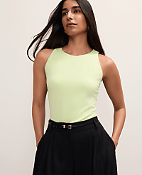 Crew Neck Halter Tank Top carousel Product Image 1