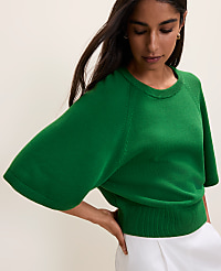 Raglan Crew Neck Sweater carousel Product Image 3