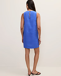 Petite Shift Dress in Linen carousel Product Image 2