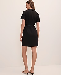 Petite Collared Belted Shirtdress carousel Product Image 2
