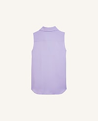 Petite Sleeveless Essential Shirt carousel Product Image 2
