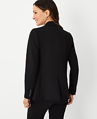 The Two Button Blazer in Double Knit carousel Product Image 2