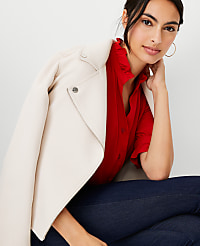Ruffle Collar Shirt carousel Product Image 3