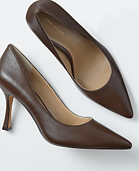 Mila Leather Pump carousel Product Image 2