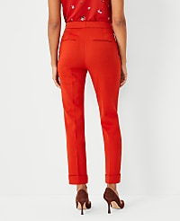 The Petite High Waist Everyday Ankle Pant in Double Knit - Curvy Fit carousel Product Image 2