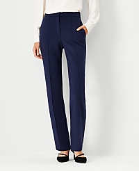 The Straight Pant in Double Knit carousel Product Image 3