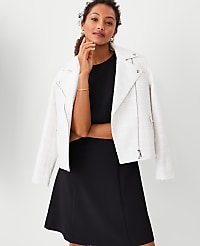 The Flare Dress in Fluid Crepe carousel Product Image 3