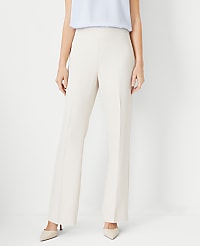 The Petite Side Zip Trouser in Fluid Crepe carousel Product Image 1