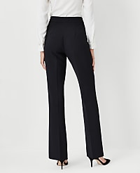 The Side Zip Trouser in Fluid Crepe &mdash; Curvy Fit carousel Product Image 2