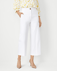 The Kate Wide Leg Crop Pant carousel Product Image 2
