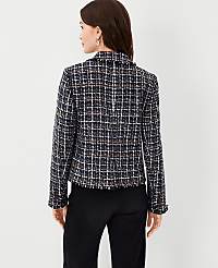 The Petite Newbury Blazer in Tweed carousel Product Image 2