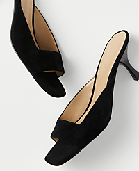 Suede Square Toe Sandals carousel Product Image 2