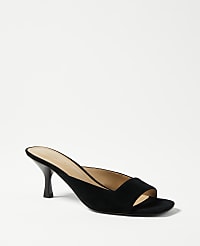 Suede Square Toe Sandals carousel Product Image 1