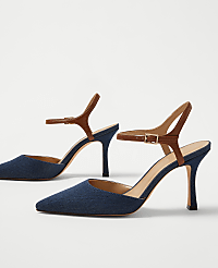 Denim Two Piece Pumps carousel Product Image 2