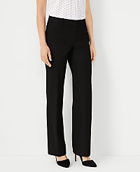 The Petite Trouser in Seasonless Stretch - Curvy Fit carousel Product Image 1
