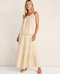 Haven Well Within Organic Cotton Gauze Braided Top carousel Product Image 3