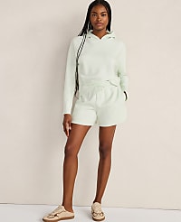Haven Well Within Soft Knit Pleated Hoodie carousel Product Image 3