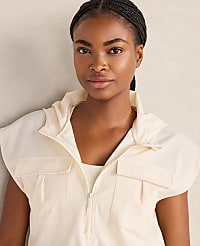 Haven Well Within Woven Nylon Hooded Vest carousel Product Image 3