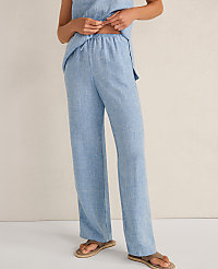 Haven Well Within Linen Slim Pants carousel Product Image 1