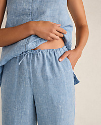 Haven Well Within Linen Slim Pants carousel Product Image 2