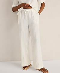 Haven Well Within Silky Linen Blend Drawstring Pants carousel Product Image 1
