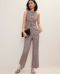 The Strappy Vest in Gingham carousel Product Image 4