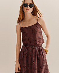 Weekend Eyelet Tank Top carousel Product Image 3