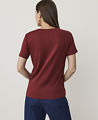 Petite Weekend Crew Neck Tee carousel Product Image 2