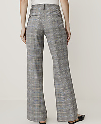 The Petite Jayne Trouser in Plaid &mdash; Curvy Fit carousel Product Image 2