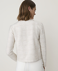 Petite Metallic Tweed Jacket carousel Product Image 2