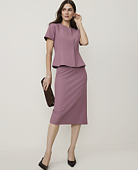 The Petite Pencil Skirt in Bi-Stretch carousel Product Image 1