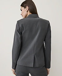 The Petite Notched Two Button Blazer in Seasonless Stretch carousel Product Image 2