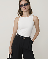 Petite Hardware Embellished Tank Top carousel Product Image 1