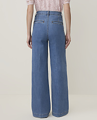 The Petite Denim Trouser carousel Product Image 3